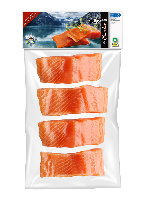 MSC Chumlaxfilé 4 x 100g premium