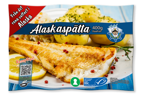 MSC Naturell Alaskaspättafilé 400g