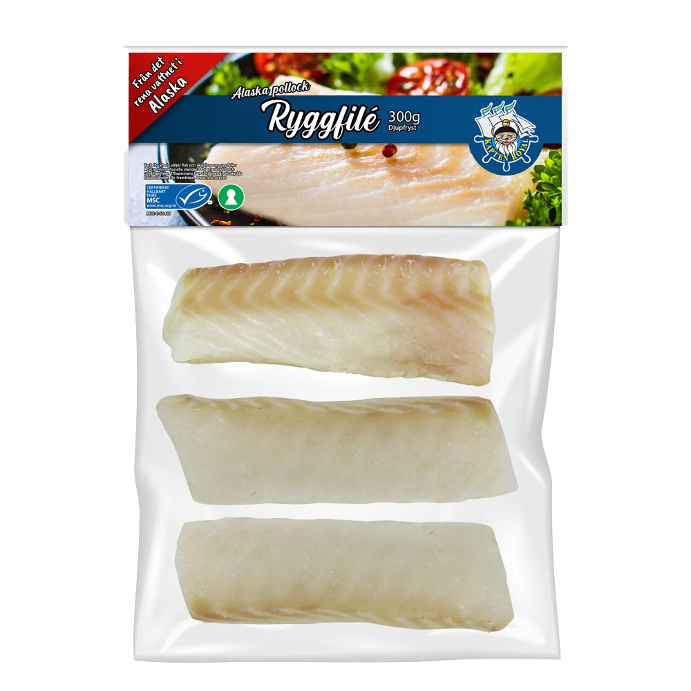 Alaskapollockryggfile