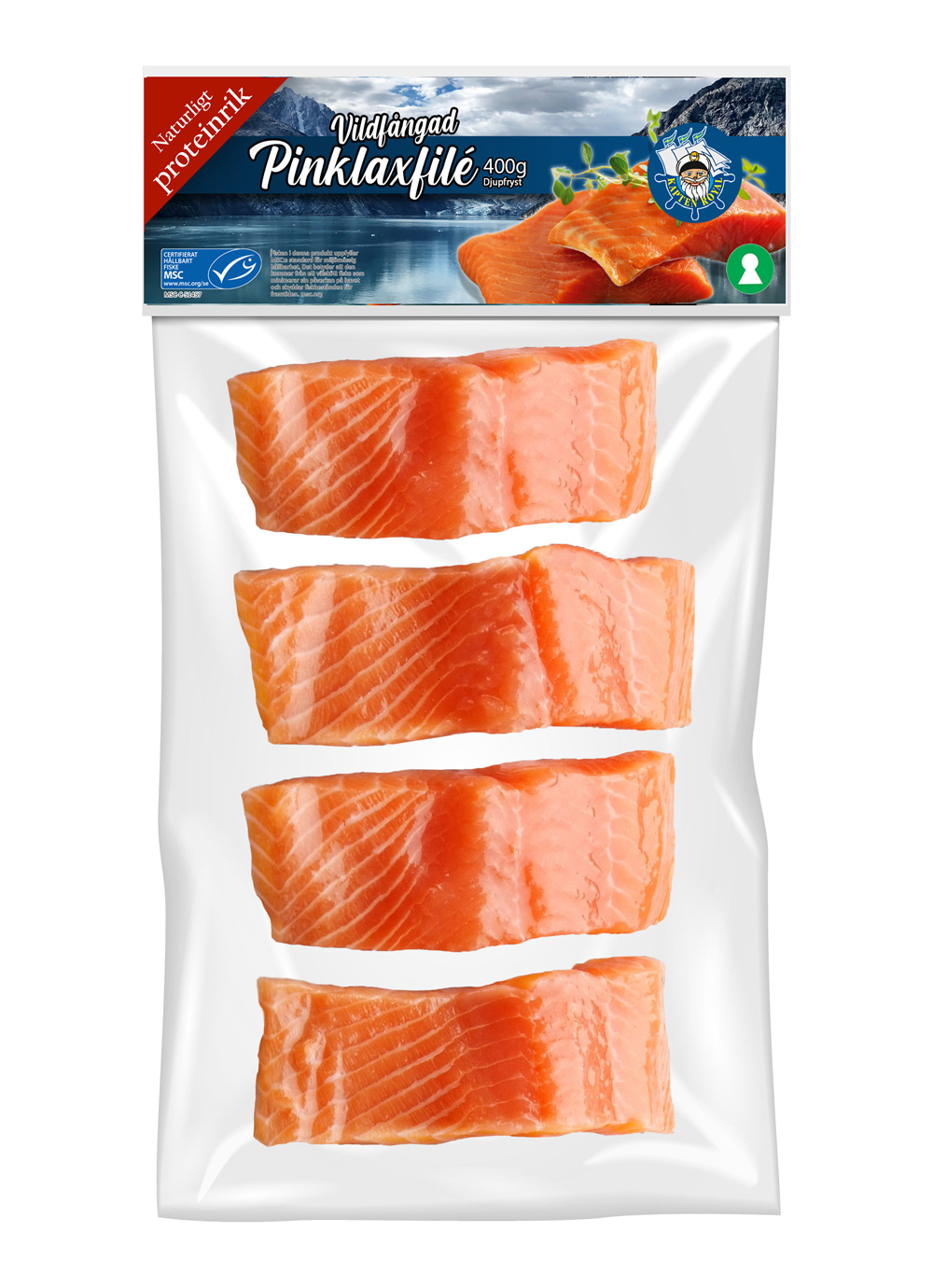 MSC Chumlaxfilé 4 x 100g premium