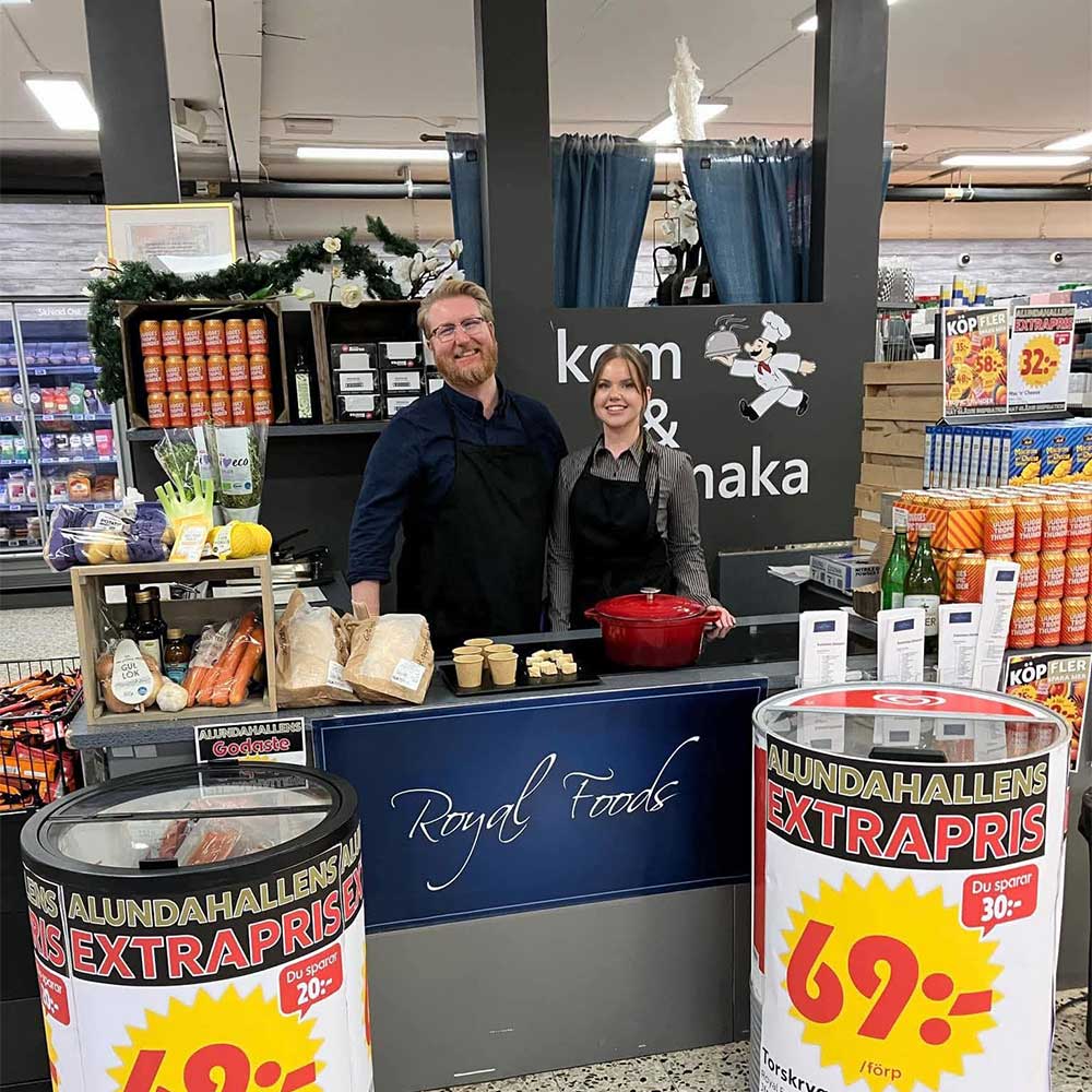 Smakprover på Maxi