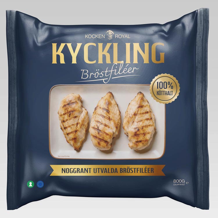 Kocken Royal kycklingfilé 800g