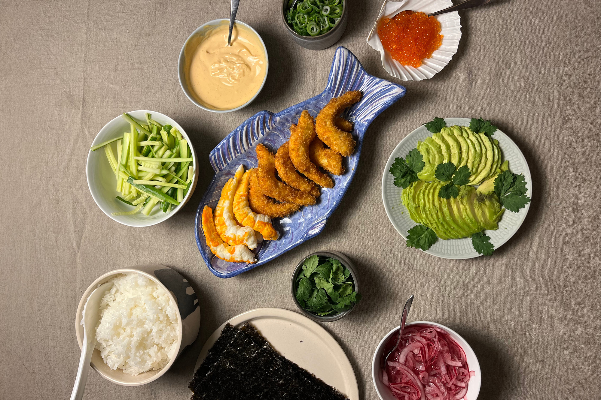 Temaki med Royal Foods surimi