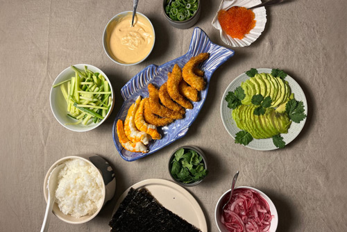 Temaki med Royal Foods surimi
